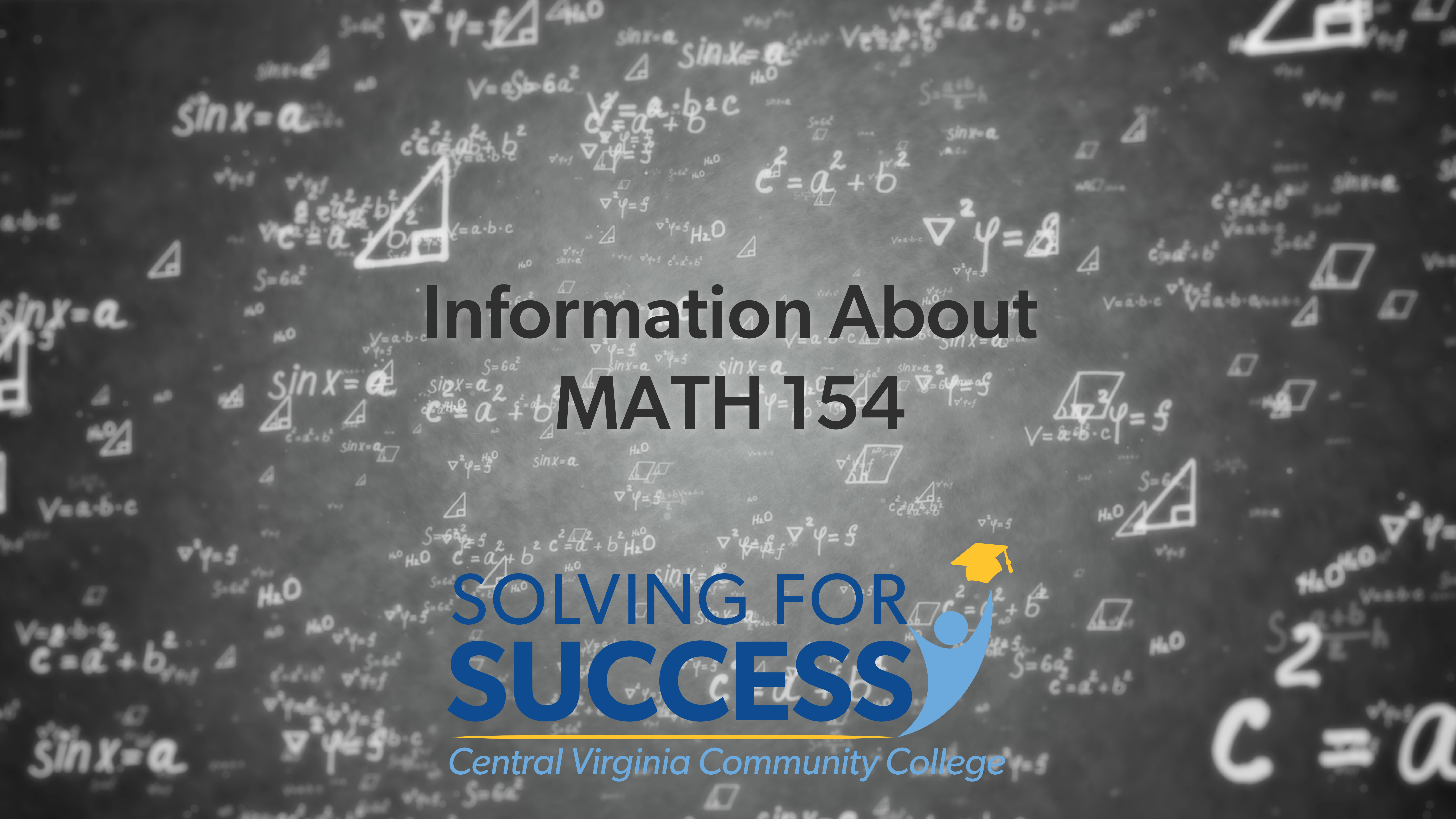 Information About Math 154